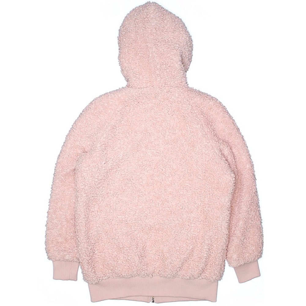 Forever 21 Faux Shearling/Fur Hood Oversized Coat - Picture 2 of 8